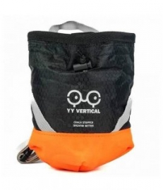 YY Vertical Chalk bag Oranžový logo